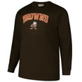 thumbnail image 2 of Men's Fanatics Brown Cleveland Browns Big & Tall Throwback Thermal Long Sleeve T-Shirt, 2 of 3