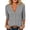 Gray, variant on Vrorvz Womens Shirts Long Sleeve V Neck Top Casual Dressy Business Work Blouses Fall Outfits for Ladies
