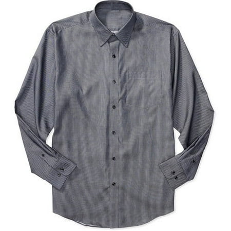 George - Big Men's Stripe Premium Dress Shirt