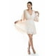 thumbnail image 1 of Vestido vaporoso con textura Roman Fashion /Juvenil, 61596 (Durazno) rosa claro CH, 1 of 5