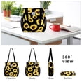thumbnail image 3 of CHOYURME CHONYURM Women Floral Tote Bags Large Shoulder Bag Fashion Handbag with Zipper Closure for Gym Hiking Picnic Travel Beach, 3 of 7