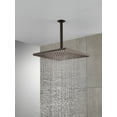thumbnail image 2 of Delta Single Setting Metal Raincan Shower head 52159-RB25 Bronze, 2 of 4