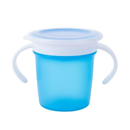 

Worallymy 360 Degree Rotating Baby Learning Cup Child Feeding Cup Leak-proof with Handle Trainer Cups Kids Drink Cup