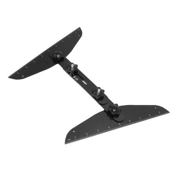 Stair Measuring Tool,Stair Treads Gauge Stainless Stair Treads Gauge Stair Tread Measuring Tool Versatile Functionality