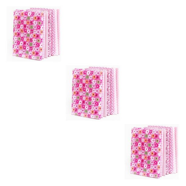 Juego de 7 piezas de edredón de cuarto Toystoory tela de algodón para coser Rosa 3piezas