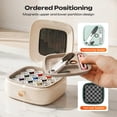 thumbnail image 3 of 2026 New Magnetic Sewing Tool Kit Adults and Beginners, Big Eye Stainless Steel Sewing Needles Kit for Hand with Needle Threader and Seam Ripper(Purple), 3 of 7