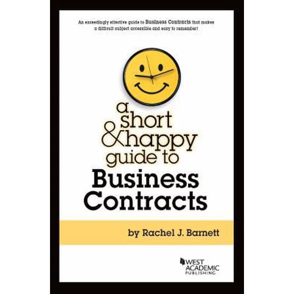 Pre-Owned A Short & Happy Guide to Business Contracts (Paperback) 164020072X 9781640200722