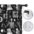 thumbnail image 4 of Blackout Kids Curtains,Halloween Skeleton Fun Pattern Childrens Insulated Curtains Set Of 2,Bedroom Essentials,Toddler Room Decor 52"x63", 4 of 5