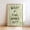 Rolled Canvas, variant on What If It All Works Out Print, Olive Green Stripe Wall Art, Trendy Motivational Quote Poster, Aesthetic Bedroom Decor, Positive Quote Art