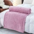 thumbnail image 4 of Kugisaki Dimensional Jacquards Blanket Double Sided Velvet Butterflies Car Blanket Office Nap Cover Blanket on Clearance, 4 of 6