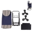 thumbnail image 1 of Carrito de compras plegable para personas mayores con ruedas giratorias para comprar verduras., 1 of 14