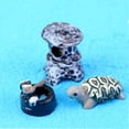 thumbnail image 2 of Figuras en miniatura de animales Billuyoard decoración de paisaje tortuga 3 piezas, 2 of 5