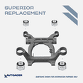 thumbnail image 3 of AUTOACER Front End Suspension Kit 14 Piece - Front Upper, Lower Control Arm Bushings & Subframe Mounts (Left & Right) for Porsche Cayenne 955 2002 - 2007, Cayenne 957 2007 - 2010, 3 of 11