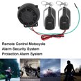 thumbnail image 4 of Motorcycle Theft Protection Motorcycle Alarm Security System 12V Car Keyring Bike Scooter Motor Alarm System Dual Remote Control, 4 of 5