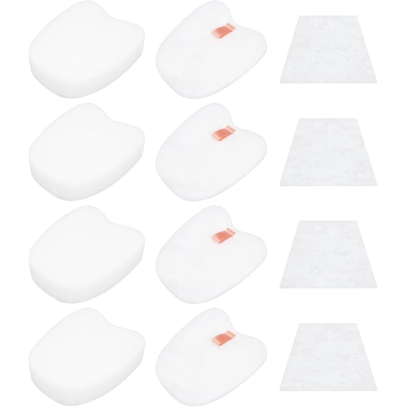 Replacement Filter for Shark HV371 HV370 Rocket Pro DLX Corded Stick Vacuum (4 Foam,4 Felt Filters)