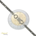 thumbnail image 3 of Cadena De Plata 925 Bizantina De 55 Cm Calibre 2.50 Mm, 3 of 5