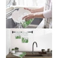 thumbnail image 5 of St. Patrick's Kitchen Dish Towels for Drying Dishes Set of 4, Luck Shamrock Eucalyptus Leaves Flowers Plants Waffle Weave Microfiber Hand Tea Bathroom Towels Quick Dry & Absorbent Towel 15.7x23.6, 5 of 7