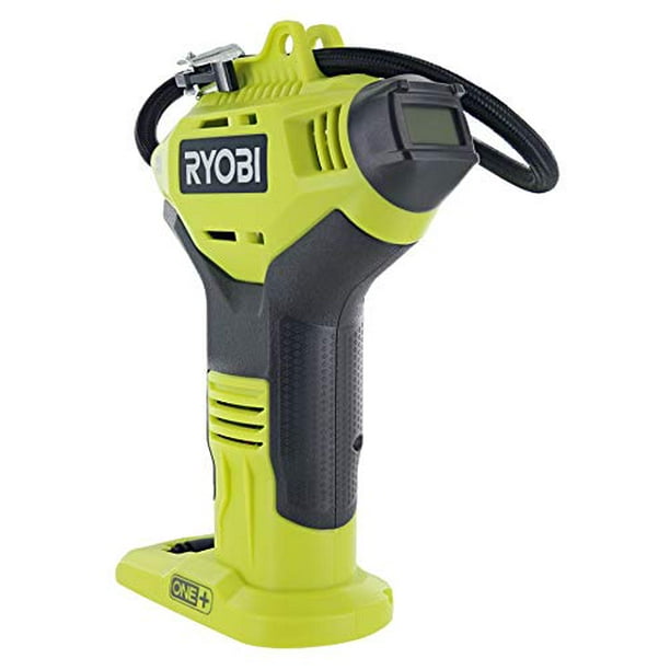 Ryobi Portable Power Inflator for Tires NEW DIGITAL GAUGE 18