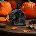 thumbnail image 4 of BiFandian Halloween Skeleton Head Decorations, Halloween Realistic Skull Ornament, Spooky Skeleton Model Halloween Prop Indoor Decor, 4 of 6