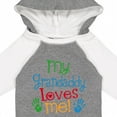 thumbnail image 4 of Inktastic My Grandaddy Loves Me Boys or Girls Long Sleeve Baby Bodysuit, 4 of 5