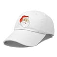 thumbnail image 4 of DALIX Christmas Happy Santa Hat Womens Embroidered Baseball Cap in White, 4 of 6