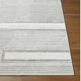 thumbnail image 2 of Hauteloom Atalie Living Room, Bedroom Area Rug - Contemporary - Ivory, White, Light Gray - 5'3" x 7', 2 of 6