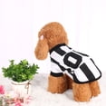 thumbnail image 3 of Camiseta para mascotas, perro pequeño, cachorro, ropa para gatos, chaleco, tops, disfraz, sudadera, atuendos, blanca, XS, 3 of 7