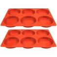 Dessert Molds Bargain Yueity Silicone Top Pans for Baking Large