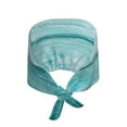 thumbnail image 2 of Gaeub Teal Turquoise Wood Print Cleaning Working Cap,Unisex Scrub Cap Nurse Hat,No-Slip Scrub Cap for Men & Women, 2 of 7