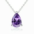thumbnail image 2 of Women's Simple Drop-shaped Pear-shaped Zircon Necklace, 2 of 2