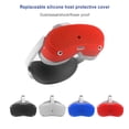 thumbnail image 3 of Methold Protector de consola de auriculares VR lavable reemplazo de accesorios de protección desmontable a prueba de polvo para 4 Electrónica Rojo, 3 of 6