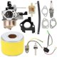 thumbnail image 1 of Carburetor for GX340 11HP GX 390 GX390 13HP Engine with Air Filter Charging Kit, 1 of 5
