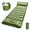 Green, variant on SUMMIT Sleeping Pad for Camping, 5" Extra-Thick Camping Mat with Pillow Built-in Foot Pump, Ultralight Inflatable Sleeping Mat for Camping, Backpacking, Hiking, Camp Tent