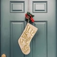 thumbnail image 1 of Ganfancp Calcetines Navideños de Punto Calcetines Navideños de Punto Bordados Bolsas para Regalos Infantiles Bolsas para Dulces Del Árbol de Navidad Decoraciones Colgantes Ofertas Flash 1X Calcetines, 1 of 6