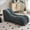 Light Blue, variant on Creative Adult Bean Bag Sofa Chair - High-Quality Plump Elastic Sponge Filling, Ergonomic Body Curve Support,Light Blue