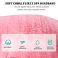 thumbnail image 2 of Spa Headband,Makeup&Skincare Headbands,Headband for Washing Face,Teen Girls Stocking Stuffers Fuzzy Hair Bands for Women,Christmas Gifts for Teens, 2 of 6