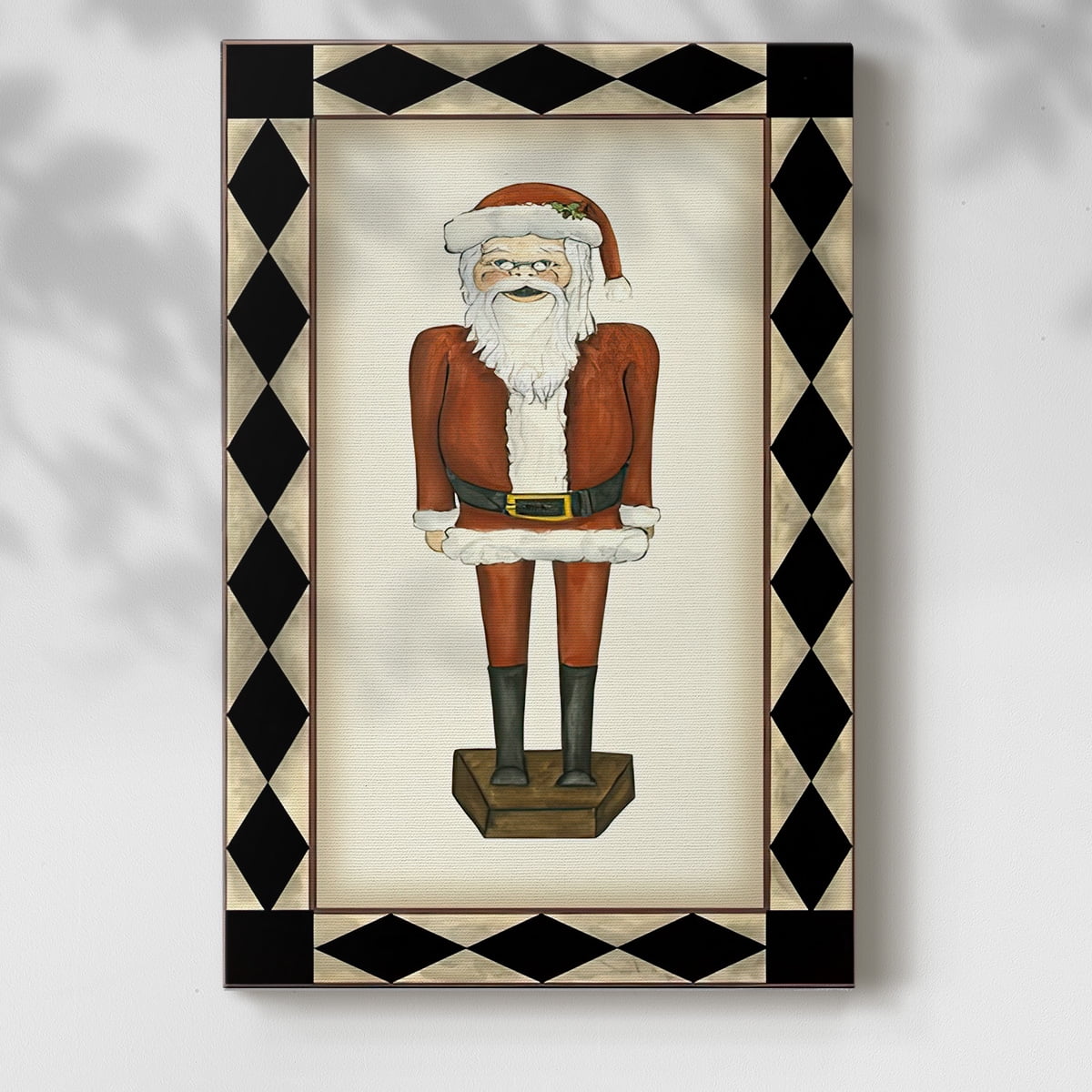 Jolly Santa- Gallery Wrapped Canvas