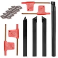 thumbnail image 1 of Labymos Practical Tough Carbide Inserts Lathe Boring Bar Holder Extension Rod Set With Wrench Semi-finishing, 1 of 5