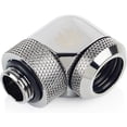 thumbnail image 1 of G1/4" to Enhance Multi-Link Adapter Fitting for 14mm OD Rigid Tubing, 90 Degree Rotary, Black Sparkle, 1 of 2