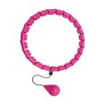 thumbnail image 2 of 2x360 grados deportes ajustable 24 nudos desmontables masaje yoga fitness rosa Sunnimix Aro ponderado inteligente, 2 of 8