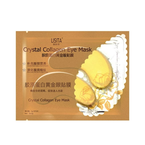 5 Pairs New Gold Powder Gel Collagen Eye Sheet Beauty & Personal Care