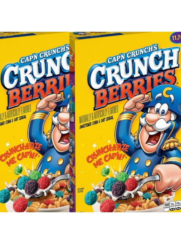 Cap'n Crunch's Crunch Berries 11.7 oz pack of 2