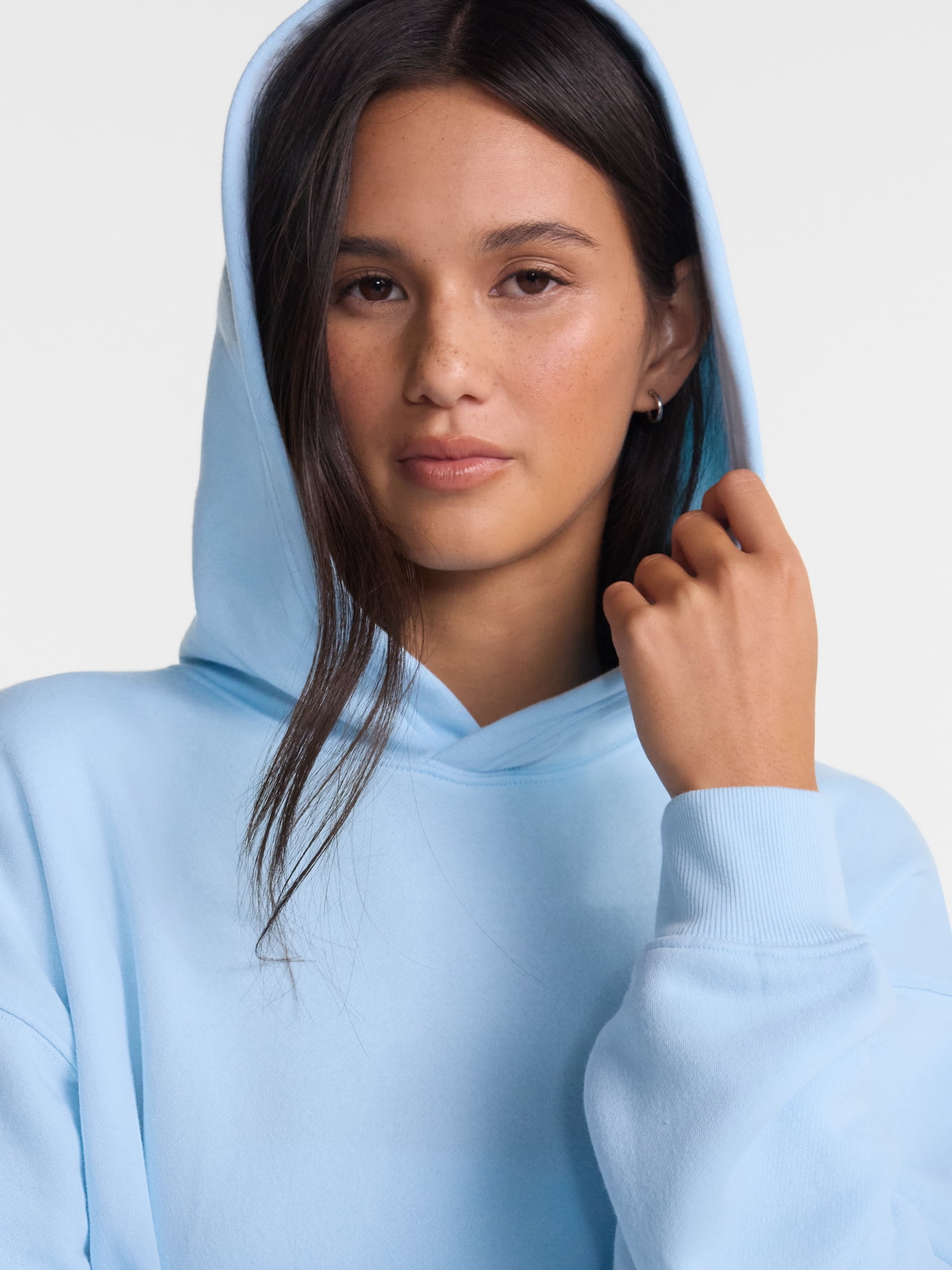 No Boundaries Oversized Fleece Hoodie, Women’s XXS-XXL