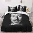 thumbnail image 2 of David Bowie Singer Bedding Set with Pillowcases, Rock 'n' Roll Duvet Cover with Zipper Closure, Microfiber, 2 of 5