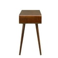 thumbnail image 5 of Pemberly Row Table Console Mi-Siècle en Finition Bois Espresso, 5 of 5