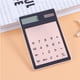 thumbnail image 4 of EeaseMX Calculadora solar con pantalla táctil transparente y diseño LCD, ideal para la escuela y la oficina (negra), 4 of 7