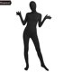 thumbnail image 4 of Traje Zentai negro Ensnovo de licra, nailon, de una pieza, traje de cuerpo entero, traje Zentai de manga larga, traje de Cosplay para fiesta de Halloween, 4 of 5