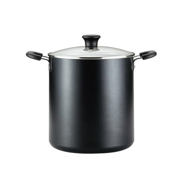 Antiadherente Stockpot T-Fal Initiatives de 8 cuartos de galón, apto para horno, 175 °C T-fal Ver descripción