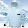 thumbnail image 2 of Mercatoo Kid's 𝗪aterproof Ski Jacket Warm Fleece Hooded Boys Girls Winter Snow Coat Outwear, Windproof Kids Snow Overalls, 2 of 4