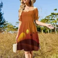 thumbnail image 4 of Vestido corto de manga Melocots para mujeres avergonzadas, vestidos africanos para mujeres, vestidos de fiesta de noche., 4 of 7